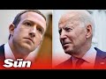 President Biden says Facebook are 