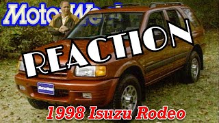1998 Isuzu Rodeo (Reaction) MotorWeek Retro 1998 Isuzu Rodeo Ls Review
