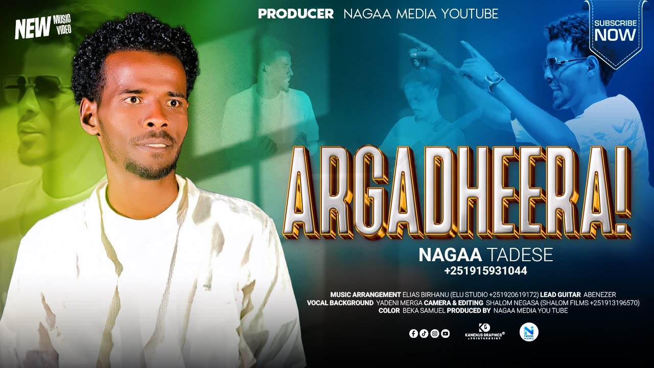 SINGER NAGAA TADESE || ARGADHEERA! || NEW AFAAN OROMO GOSPEL SONG 2025/2017