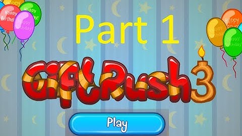 Gift Rush 3 Part 1 cool math games