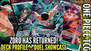 ST32 Green Zoro Deck Profile + How To Play | One Piece TCG Tutorial