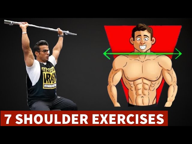 shoulder exercises chart