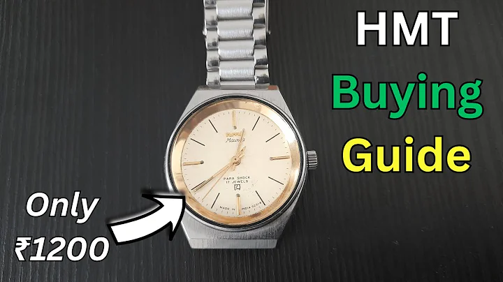 How to buy HMT Mechanical Watch in 2024 (Without spending too much)