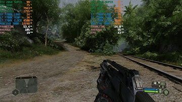 CRYSIS REMASTERED DLSS OFF vs DLSS ON // "CAN IT RUN CRYSIS?" 4K SETTINGS