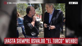Hasta Siempre Osvaldo El Turco Wehbe Así Lo Recordó Su Amigo Víctor Hugo