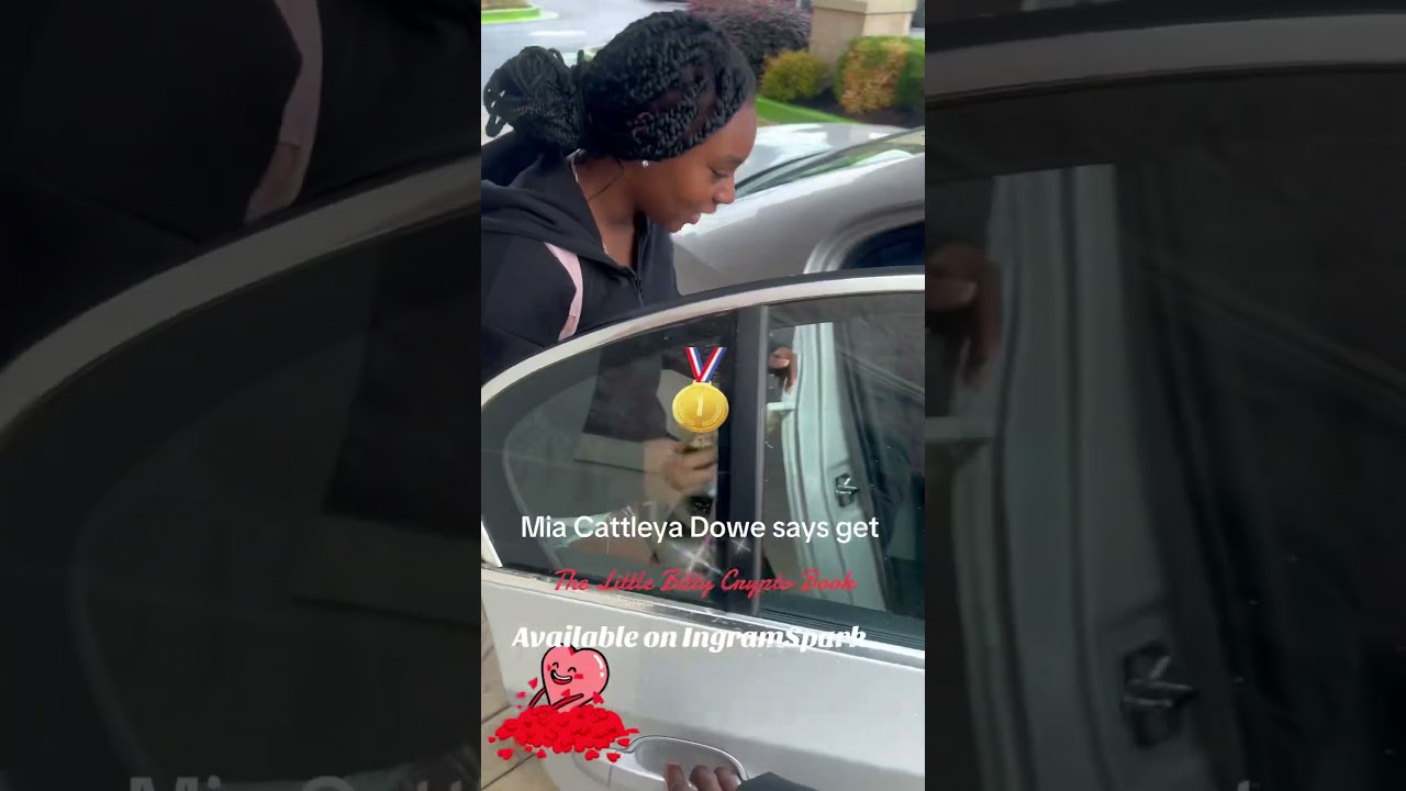 Viral Sensation Mia C. Dowe says get The Little Bitty Crypto Book 🥰 
