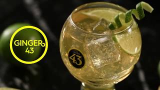 What about mixing the gentle spice of ginger ale, delicate zest lime
and sweetness licor 43 original? result is 43, a very refreshin...