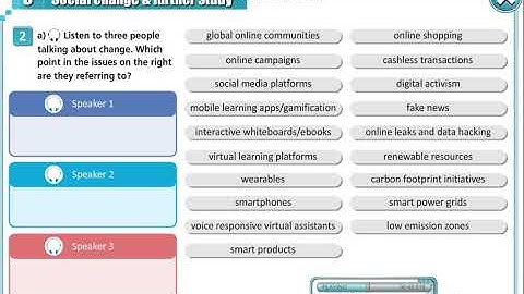 Aspect 11 module 6 p77 ex2a listening