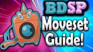 How to use Rotom Wash BDSP!ROTOM WASH BEST Moveset Guide|Pokemon Brilliant Diamond and Shining Pearl