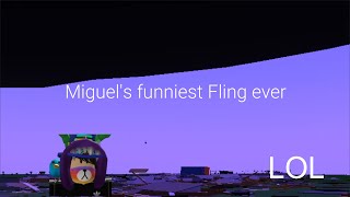 ROBLOX Tornado Simulator 2 Miguel's funniest Fling ever (FINAL SEASON)