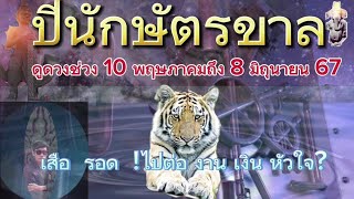 ปีนักษัตรขาล|ดูดวง ช่วง 10 พฤษภาคมถึง 8 มิถุนายน 67|เสือ รอด !ไปต่อ งาน เงิน หัวใจ?