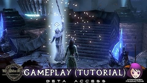 Elder Scrolls Online (Beta) - Gameplay tutorial