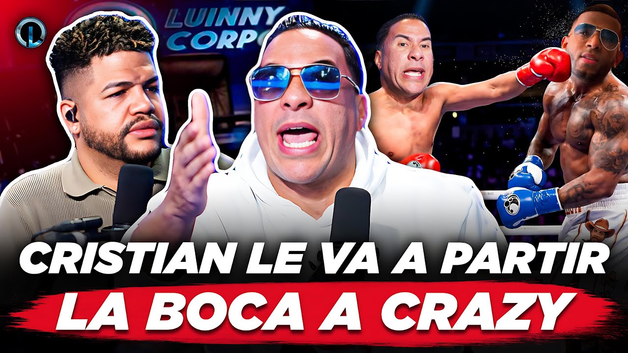 CRISTIAN CASA BLANCA LLENO DE ODIO ASEGURA LE PARTIRA LA BOCA A CRAZY DESING SI LO ENFRENTA