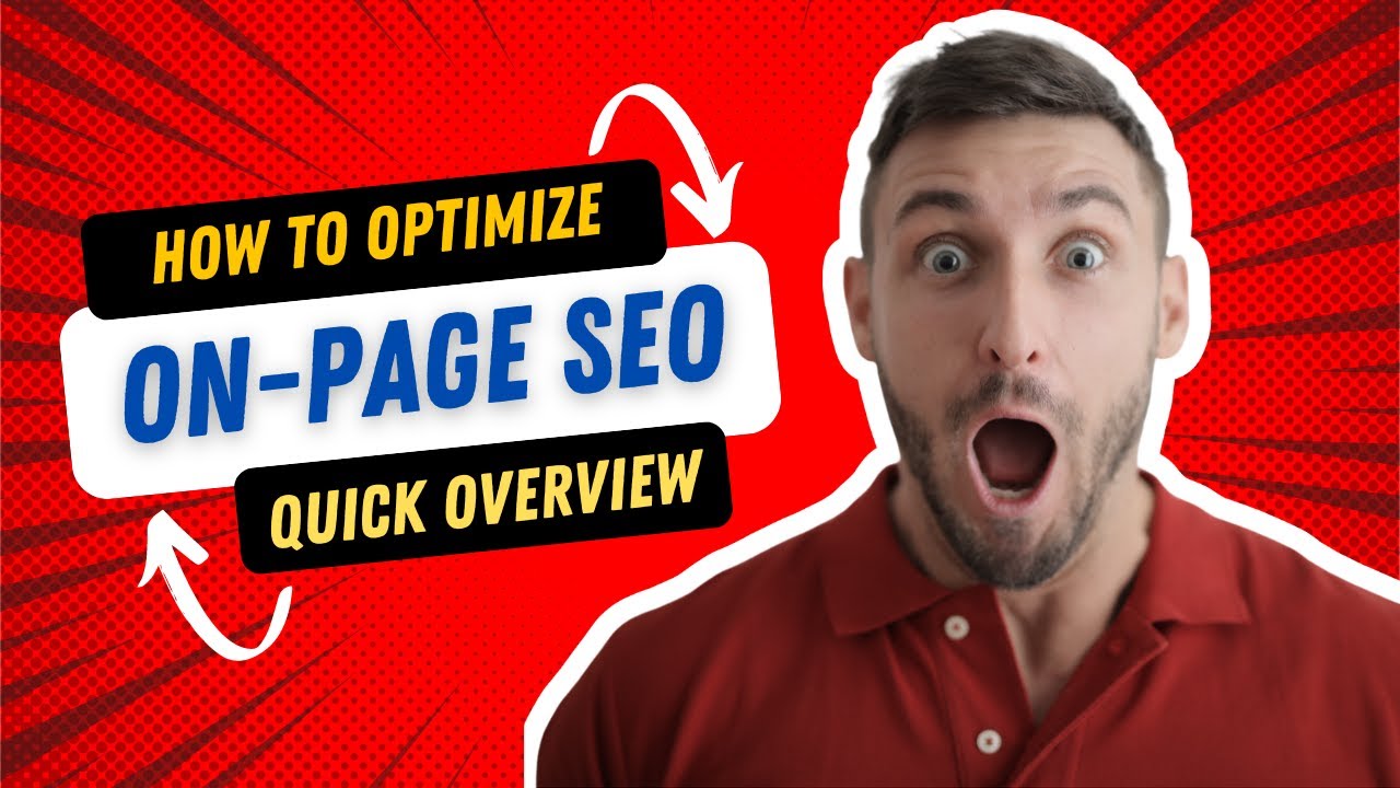How To Optimize On-Page SEO Video Tutorial - YouTube
