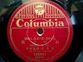 霧島 昇・菊池 章子  ♪相呼ぶ歌♪  1940年 78rpm record , Victrola . J 2 - 7 phonograph