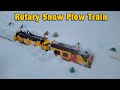Lego train rotary snow plow  part 4