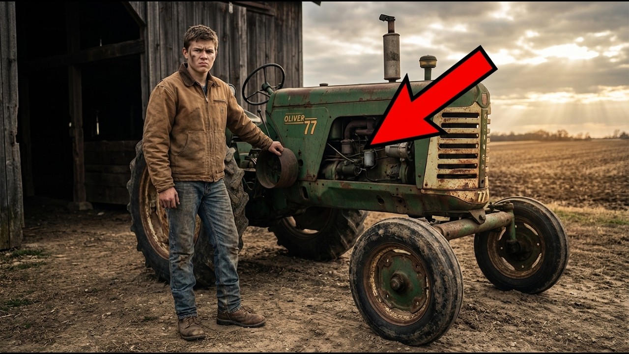 Kicked Out at 16, He Bought an Old Oliver — What It Became Changed Everything