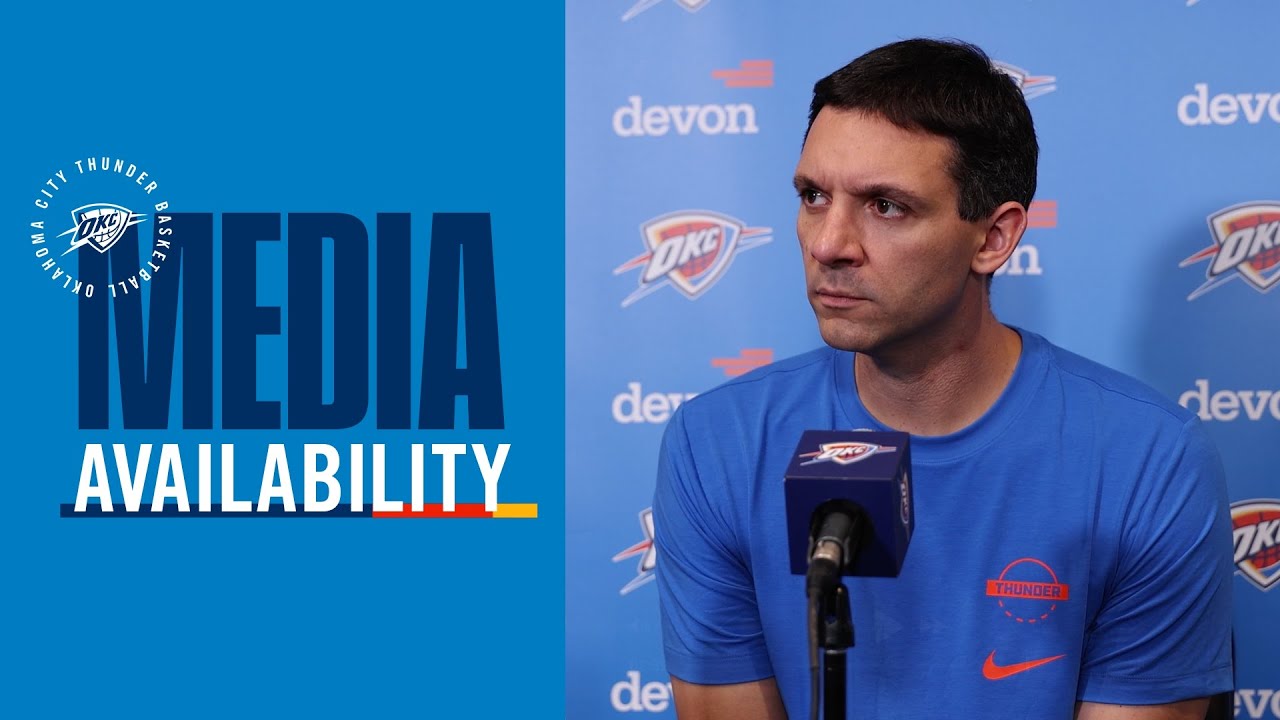 Coach Daigneault following the Thunder's NBA Cup Group Play Win | Post Game Media | November 7, 2025