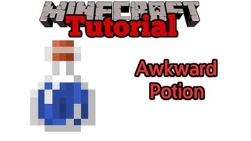Minecraft Tutorial - How to Make an Awkward Potion - v1.21