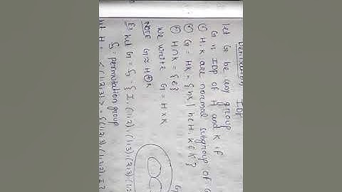 Interal direct product(Defination)