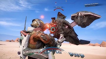 Mass Effect Andromeda - Eos Remnant Architect BOSS FIGHT (Hard) PS4