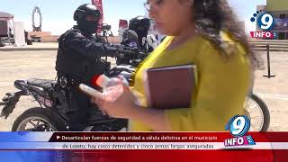 Desarticulan Fuerzas De Seguridad A Célula Delictiva En El Municipio De Loreto
