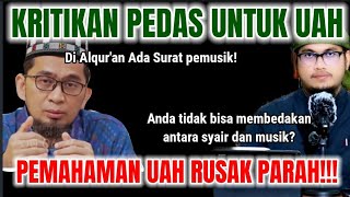 Kritikan pedas Pemahaman menyimpang UAH dari Ustadz salafi - Ust.Abdurrahman Al-Amiry