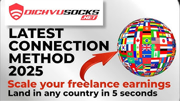 Dichvusocks Latest Connection Method 2025