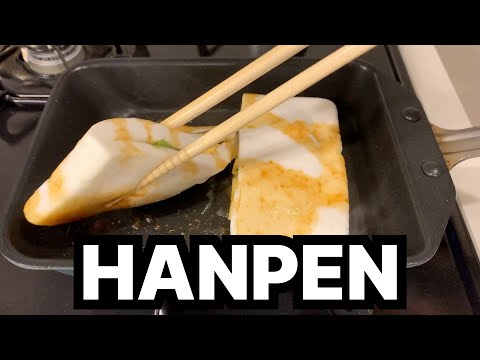 Grilled Hanpen with Cheese - My husband made Japanese Beer Snacks 2