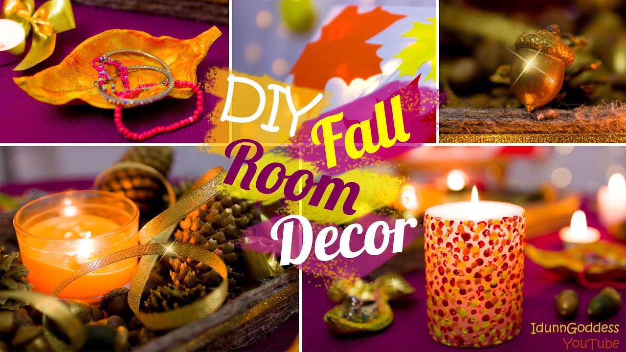 5 DIY Fall Room Decor Ideas How To Decorate Your Room 