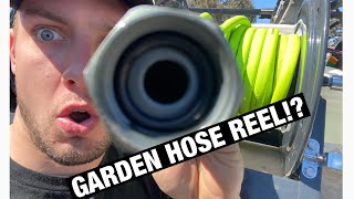 How to set up a garden hose reel for your pressure washing rig screenshot 2