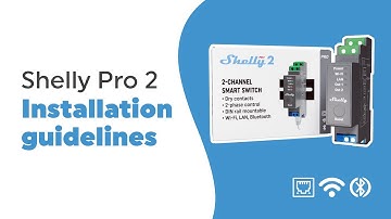 Shelly PRO 2 - Installation video