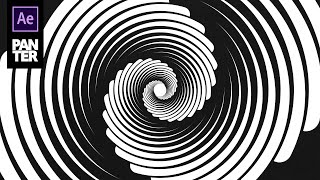 How to Make Animated Rotating Vortex Circle | Adobe After Effects Tutorial