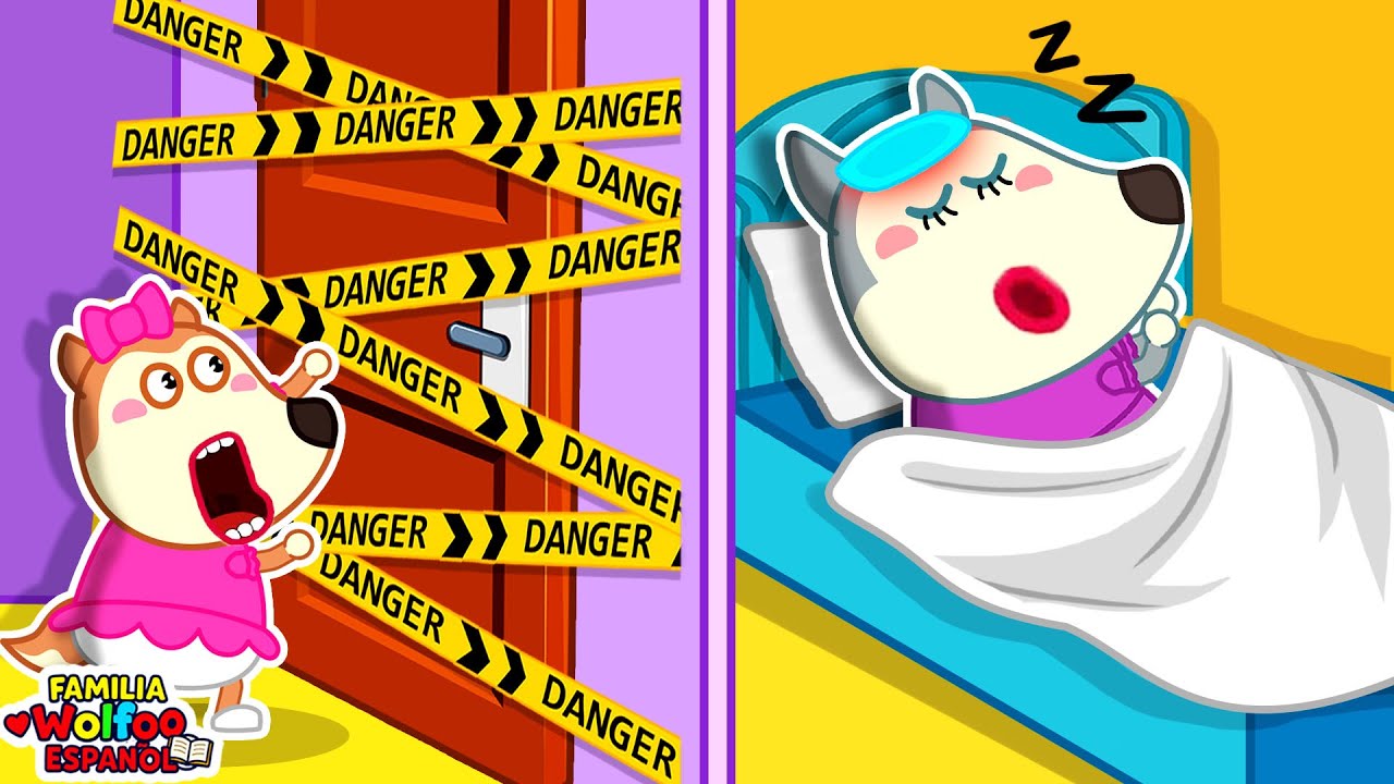 Familia Wolfoo Español |Mamá Está Enferma y Su Hija la Cuida con Amor 🕵️ Dibujos Animados