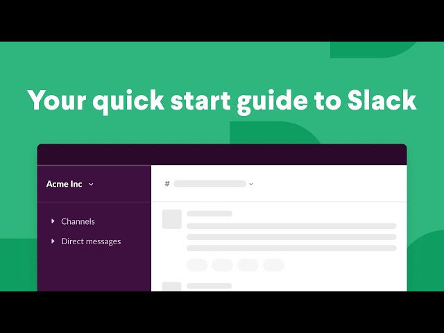 Getting Started in Slack | Video Tutorials