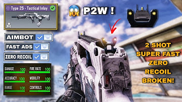NEW "2 SHOT" TYPE 25 Gunsmith! its TAKING OVER COD Mobile in Season 10