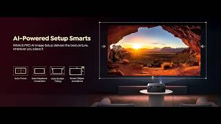 WiMiUS P62 Pro Smart Projector Review 🔥 600 ANSI | Built-in YouTube & Prime | WiFi 6 | Dolby Audio
