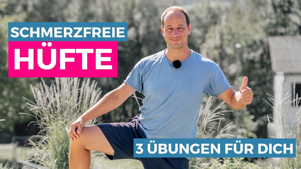 Endlich schmerzfrei ☺️ 3 Übungen gegen Hüftprobleme