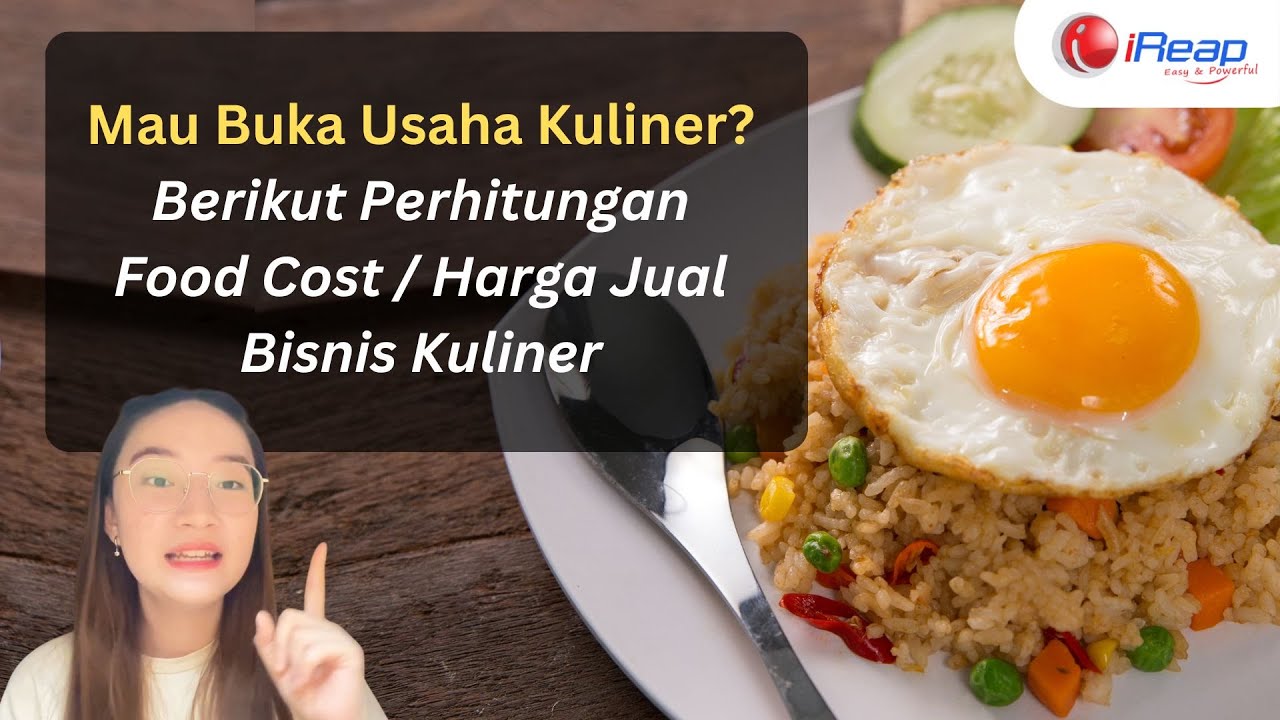 Cara menghitung cost makanan modal selling price untuk bisnis
