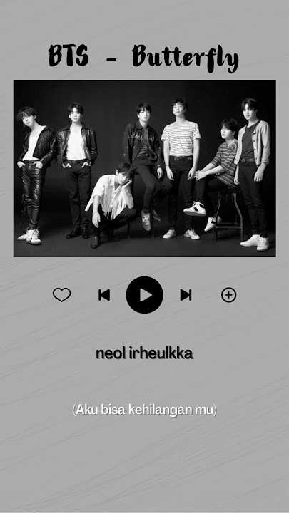 BTS - Batterfly #bts #btsarmy #army #liriklagu #kpop #literasi