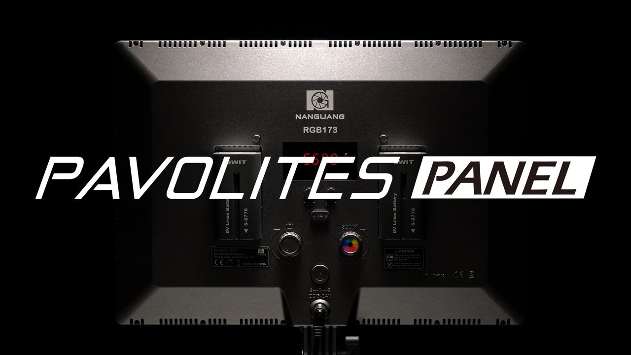 NANGUANG PAVOLITES PANELシリーズ RGBWA LEDパネルライト RGB66&173