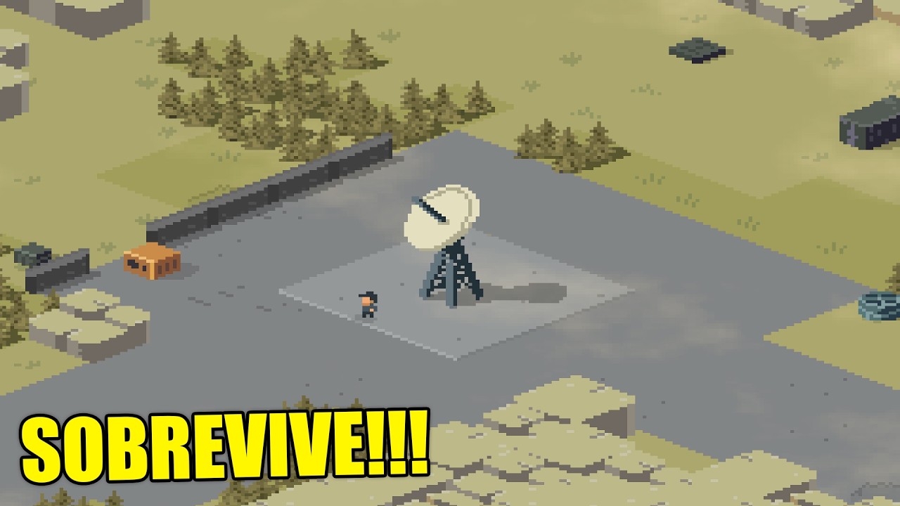 Construí una BASE para SOBREVIVIR a la NOCHE