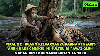 VIRAL !! DI BUANG KELUARGANYA KARNA PENYAKIT ANEH KAKEK INI HIDUP BERSAMA MACAN BESAR