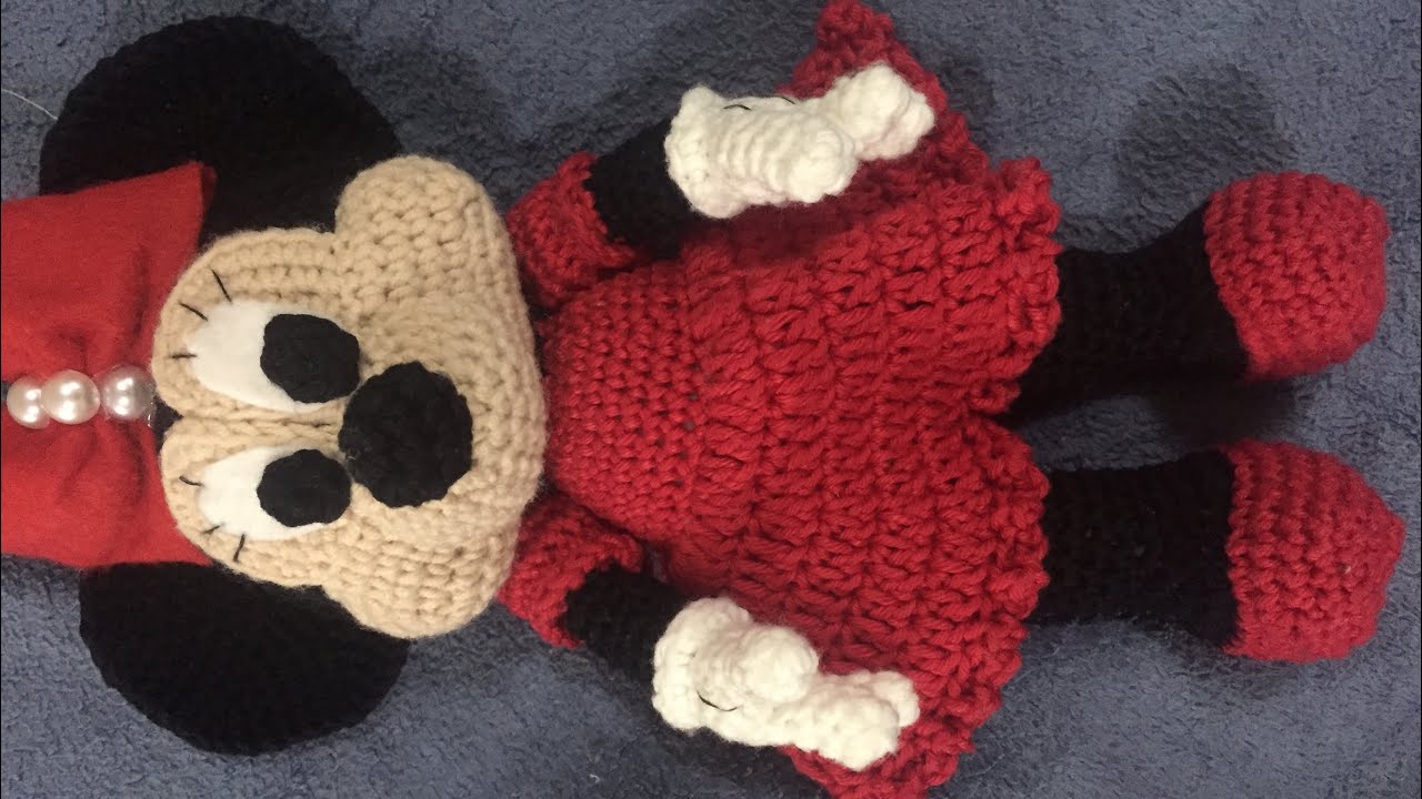 Amigurumi Minnie em Crochê (Parte 1)