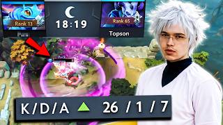 How Topson DESTROYED this Rank 13 PUCK PLAYER in 18min... screenshot 2