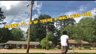 PT.2 Taking a Walk With Boog Raw & Uncut Vlog