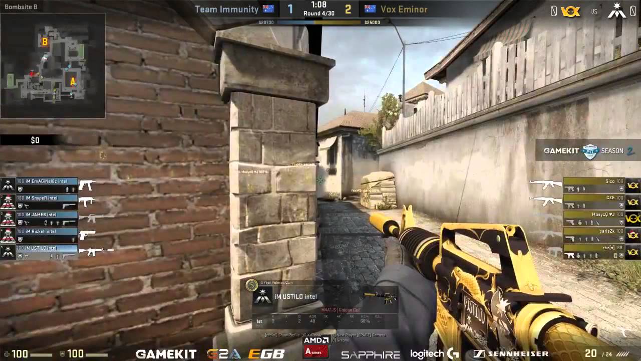 Immunity vs. Exile5 Counter Pit League Season 2 map1