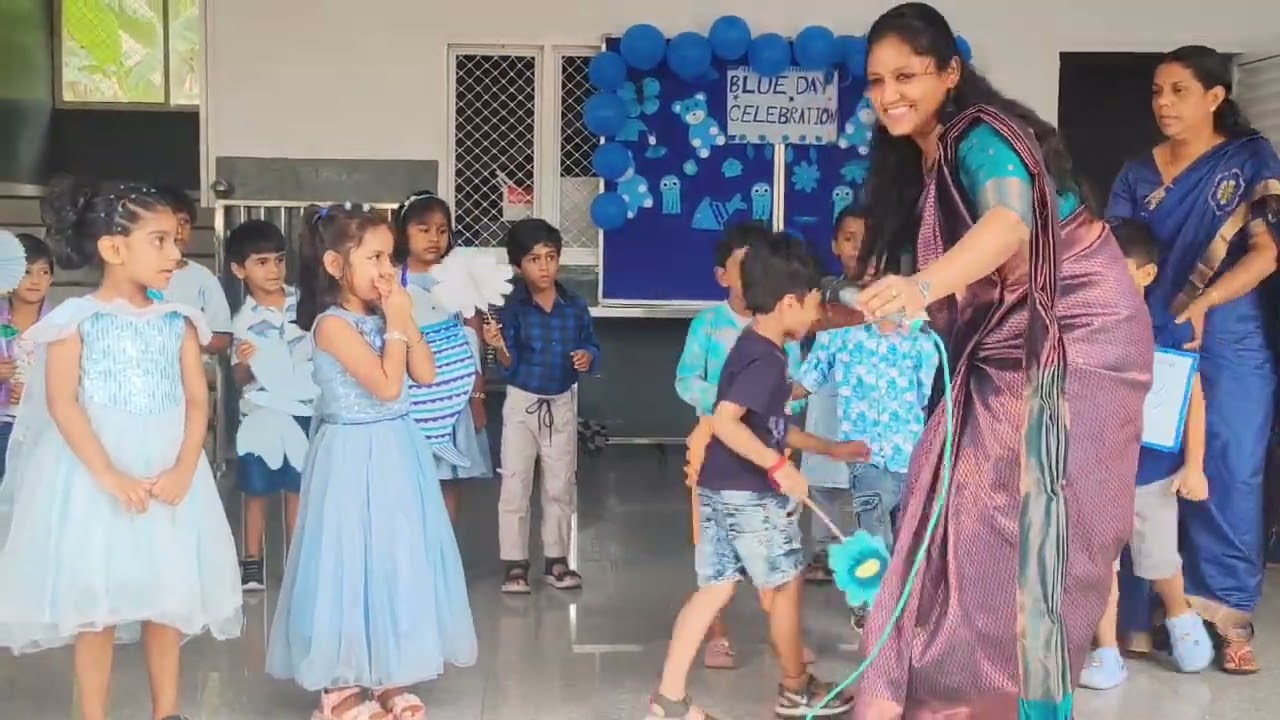 Blue day celebration🥰🥰🥰