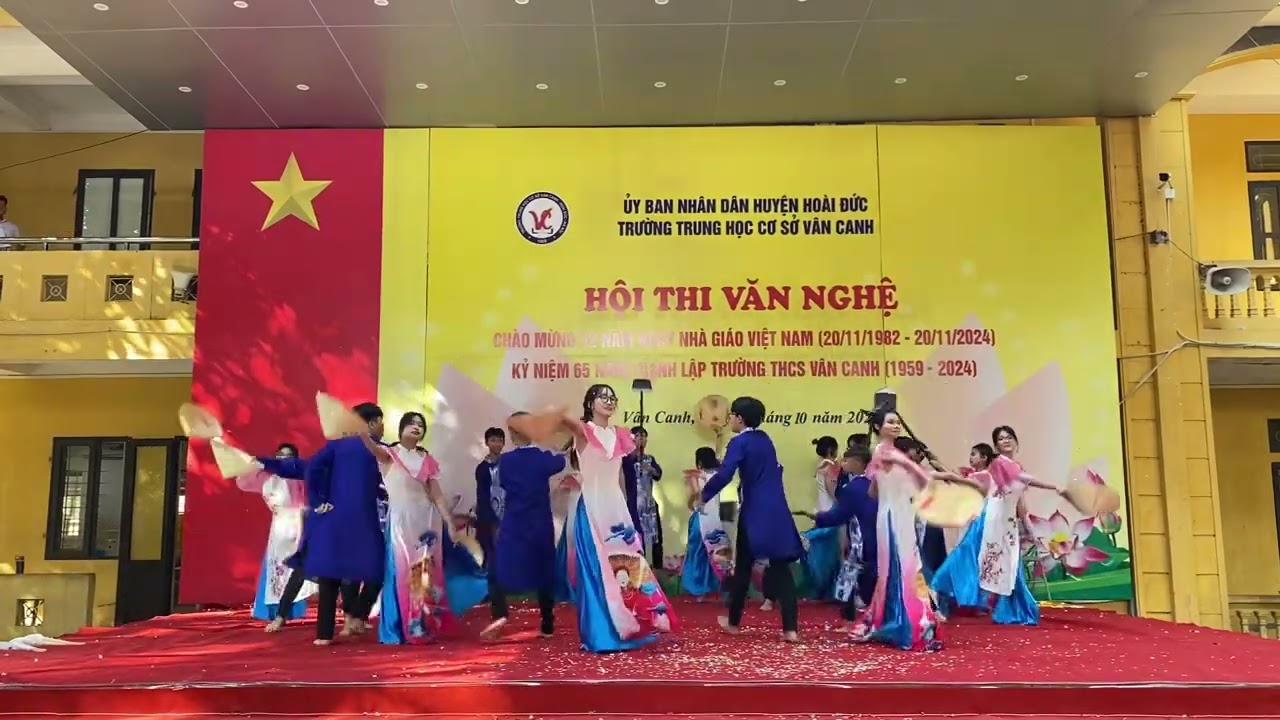 Mashup Vũ nông dân/Một vòng Việt Nam - Chi đội 9A2 trường THCS Vân Canh (2024-2025)