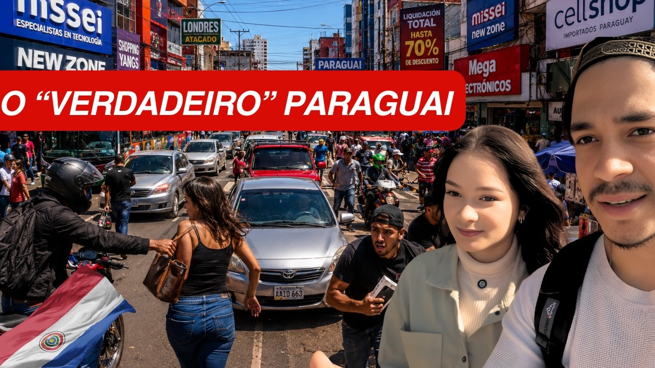 Chegamos ao PARAGUAI! Preços INSANOS, perrengues e a travessia a pé até Ciudad del Este